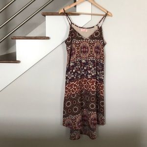 Blush boho summer dress